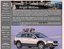 Tablet Screenshot of angelmotors.net